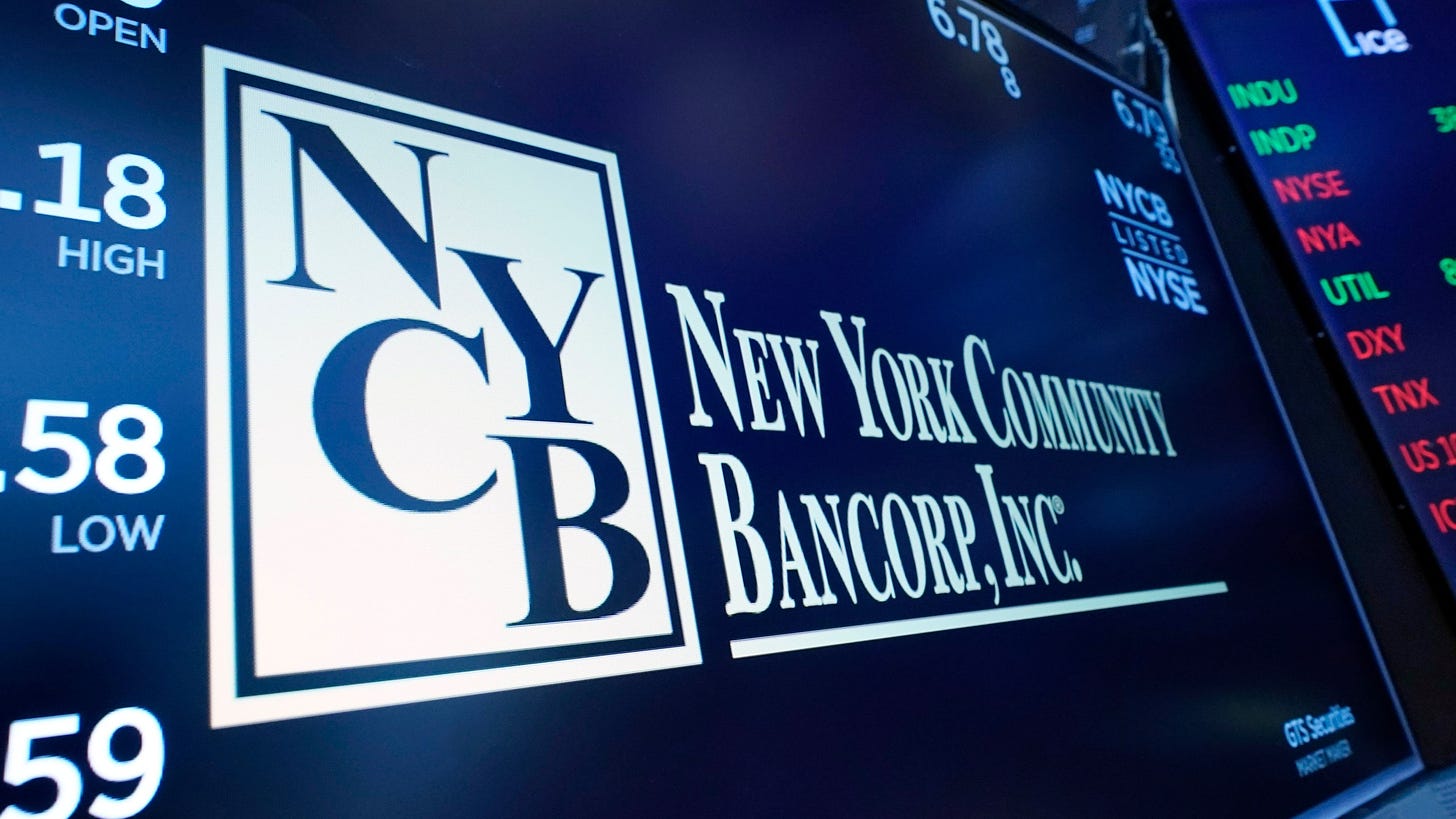 New York Community Bancorp tries to reassure investors as stock continues  to wobble | FOX40