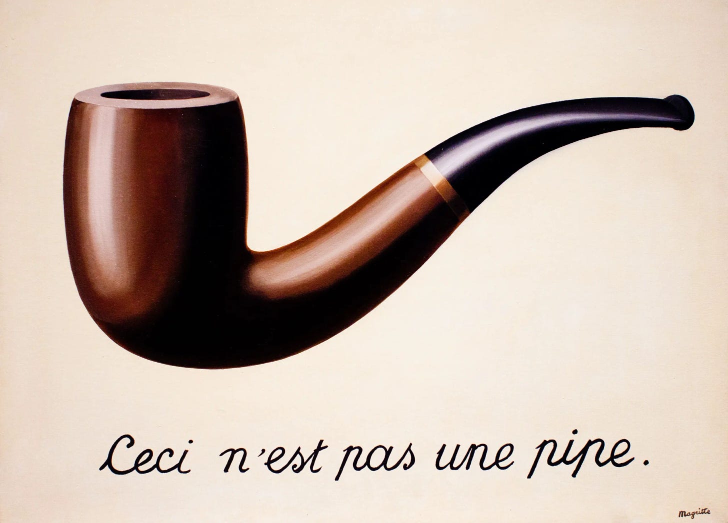 This is not a pipe – Magritte's most famous painting