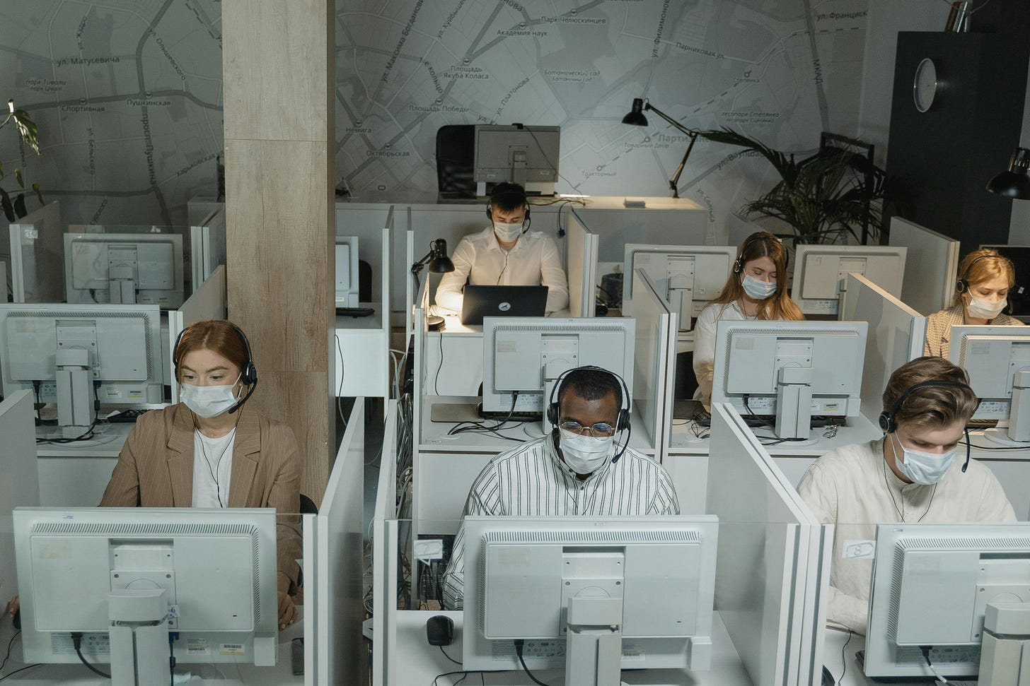 Call center workers