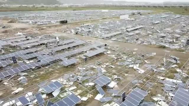 Destroys Solar Farm in Puerto Rico