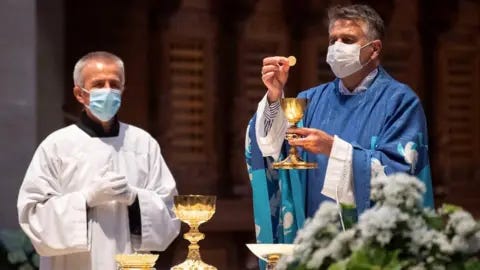 Coronavirus: Over 40 Covid-19 cases traced to church service in Germany