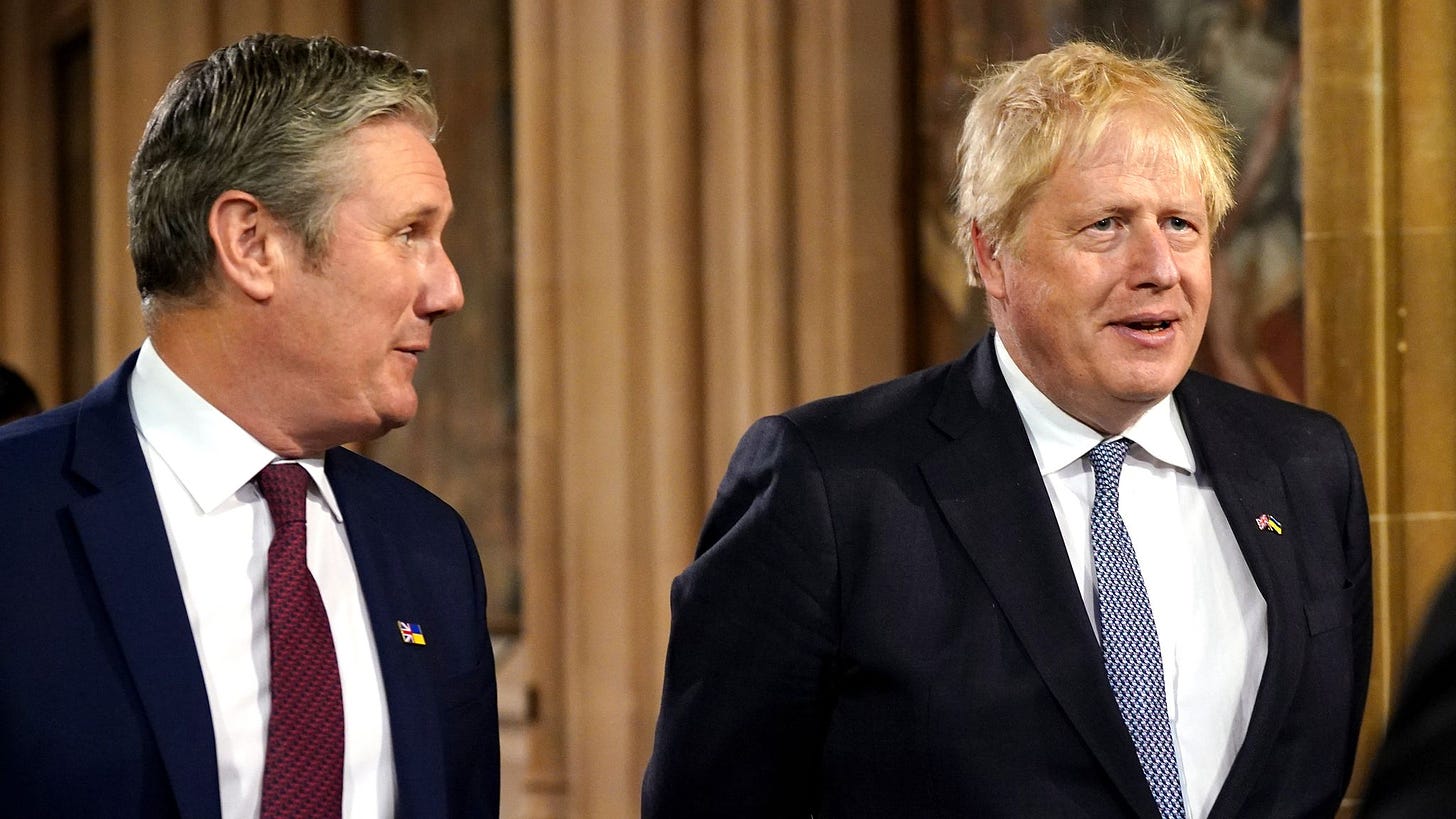 Labour leader Sir Keir Starmer brands Boris Johnson a 'bull*******' and  leadership candidates 'B grade' | Politics News | Sky News