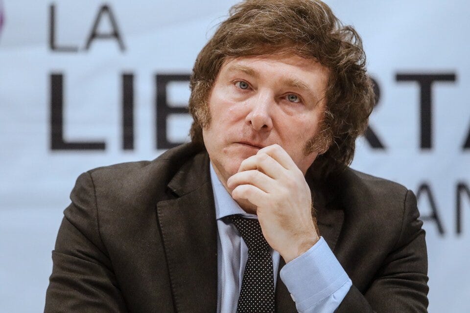 Le président de l’Argentine Javier Milei fait face à un vote décisif au Sénat - Photo : Leandro Teysseire