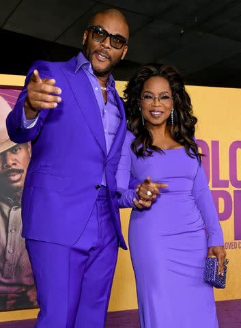 Oprah Winfrey Is Pretty in Purple as She Discusses Her Recent Weight Loss:  'It's Not One Thing, It's Everything'