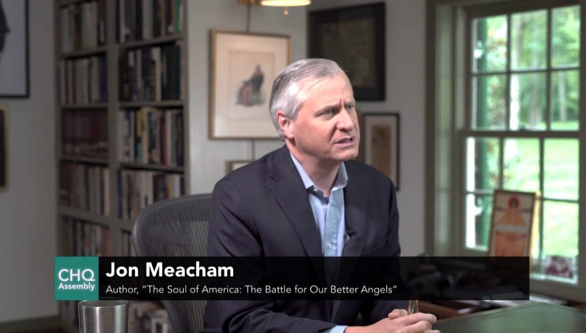 Pulitzer Prize-winning author Jon Meacham traces struggles of Founding  Fathers to create a stronger system, to current partisan political climate  - The Chautauquan Daily