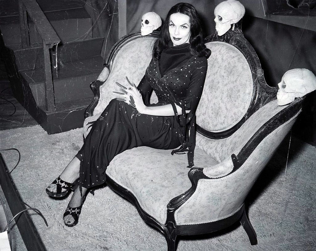 The Vampira Show (TV Series 1954– ) - IMDb