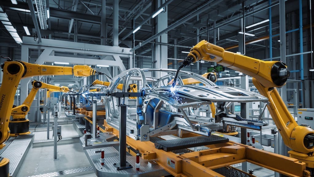 Robots in the Manufacturing Industry: Types and Applications