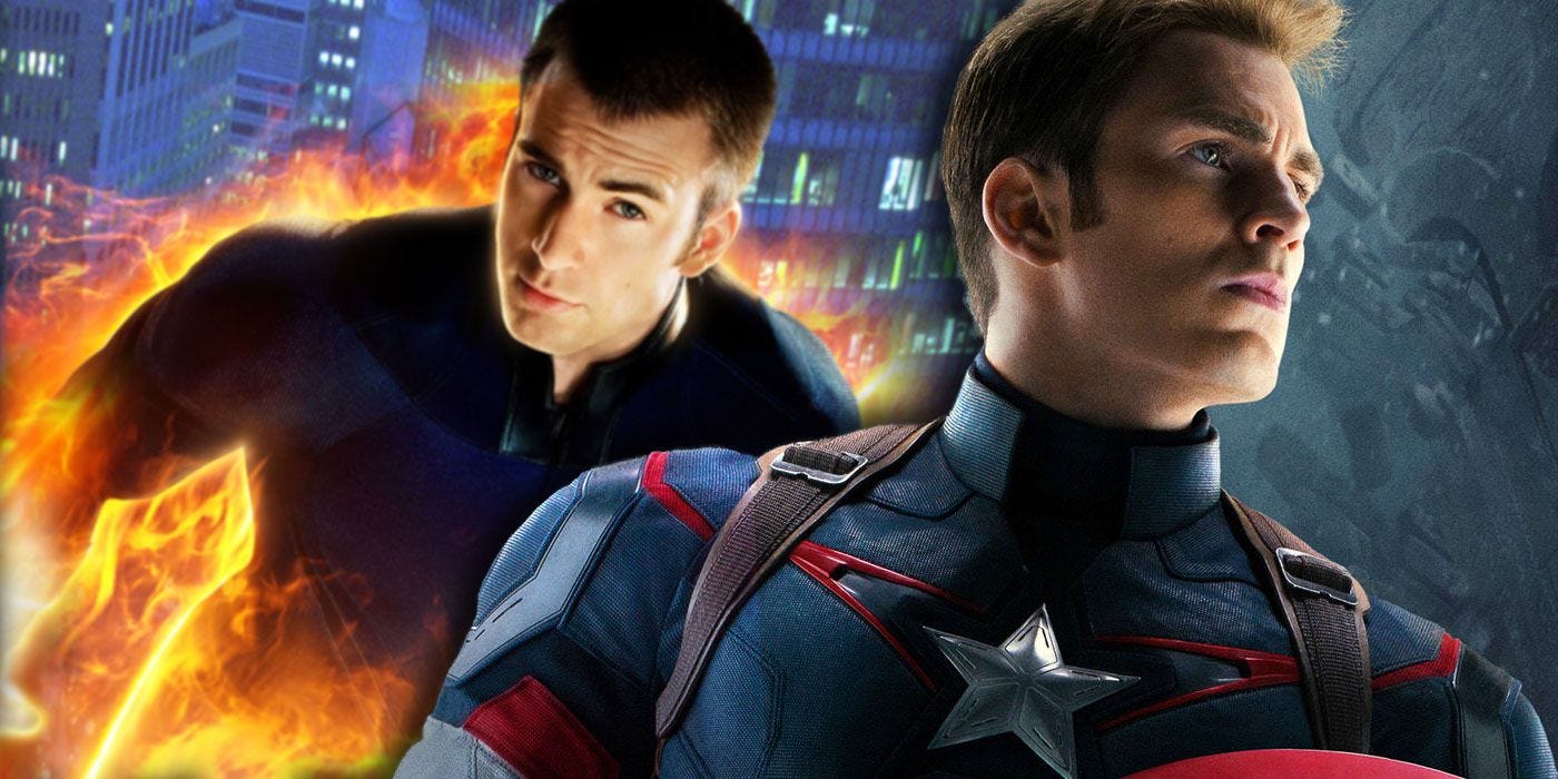 Chris Evans Pitches Captain America/Human Torch Team-Up Film