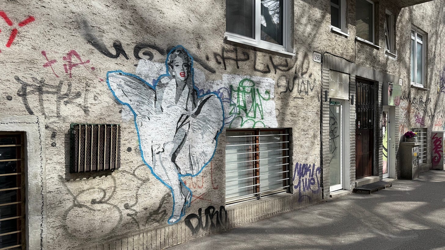 May be an image of street