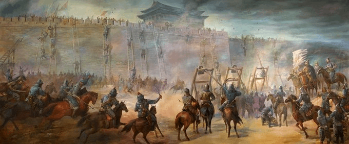 The Siege of Baghdad ends in 1258, as the city falls to the Mongols, under  Hulagu Khan, that would effectively end the Abbasid Caliphate, and the  execution of it's Caliph Al-Musta'sim. :