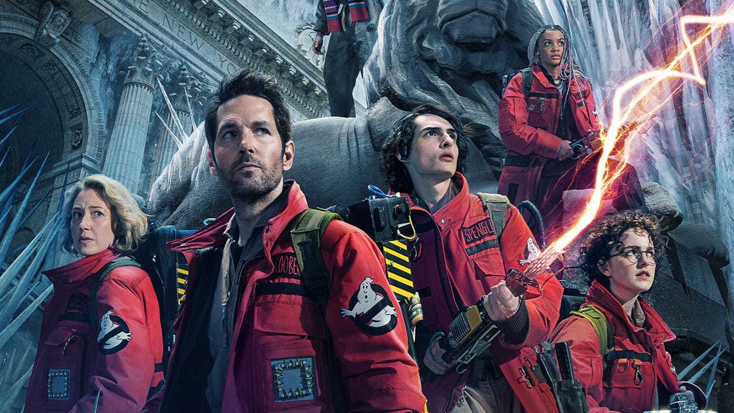 The Spengler clan return for Ghostbusters: Frozen Empire
