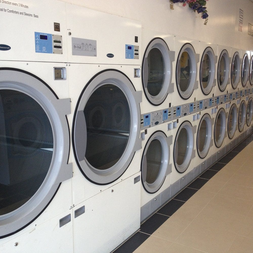 free drying laundromat near me