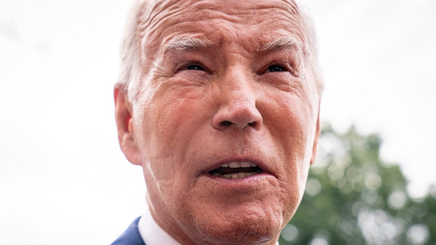 Odd marks on Joe Biden's face shocked reporters: What they are | World News  - Hindustan Times