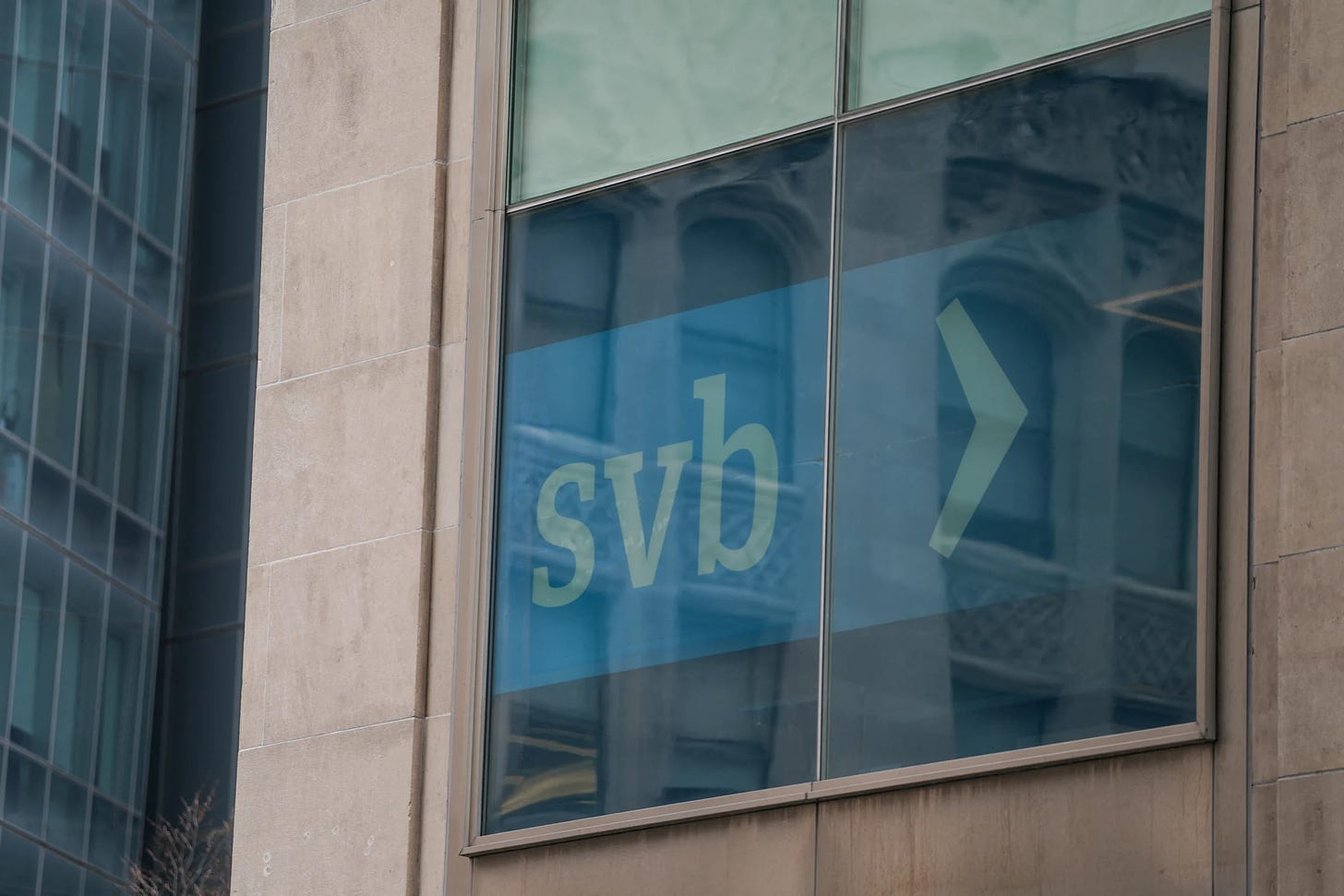 A view of the Park Avenue location of Silicon Valley Bank (SVB), in New York City, U.S., March 10, 2023. REUTERS/David &#39;Dee&#39; Delgado