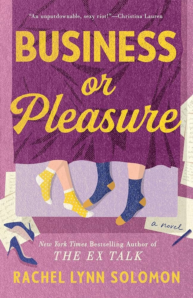 Business or Pleasure: Solomon, Rachel Lynn: 9780593548530: Amazon.com: Books