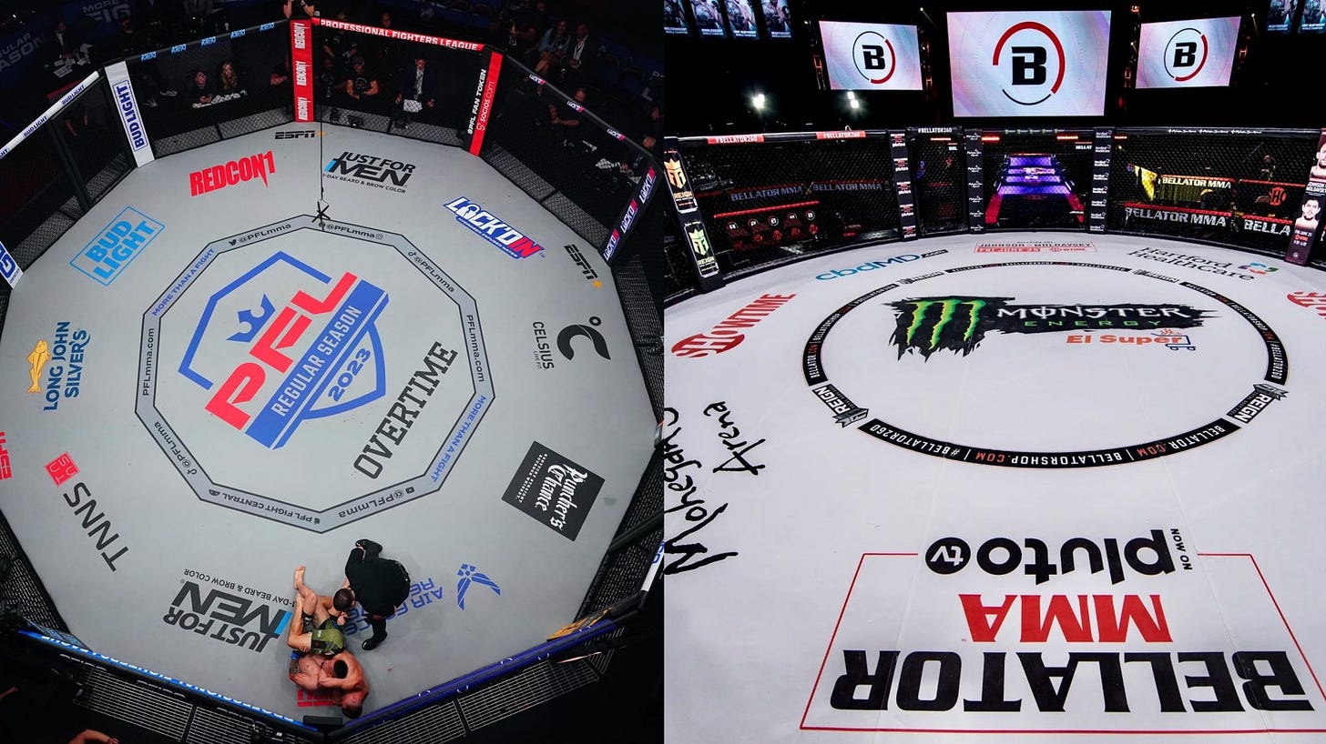 Professional Fighters League in Discussions to Acquire Bellator