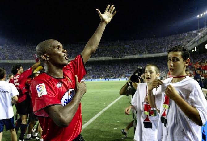 Samuel Eto'o became a legend at  Mallorca
