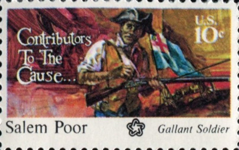 Salem Poor postage stamp.