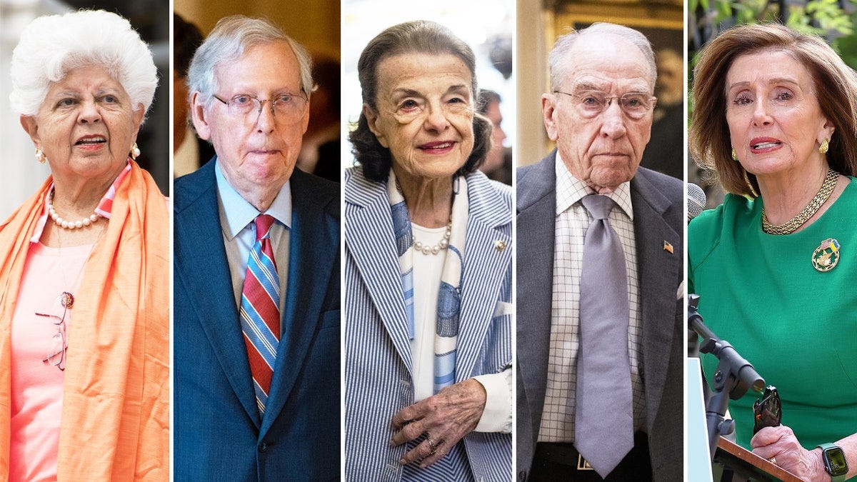 An aging Congress: Meet the 19 lawmakers who are at least 80 years old |  Fox News