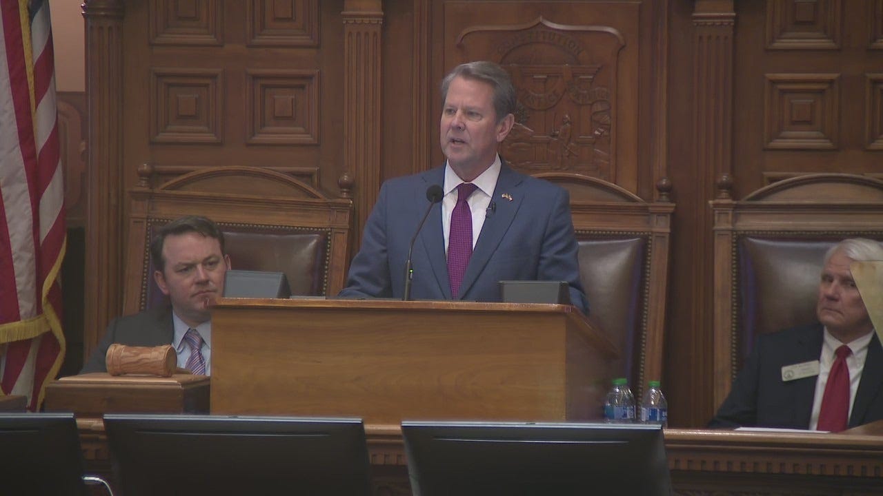 Kemp touts teacher raises, housing plans in 2023 State of the State Address