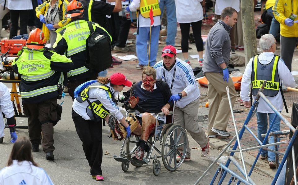 Boston Marathon Explosion 