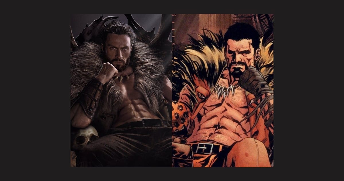 Aaron Taylor-Johnson Kraven the Hunter