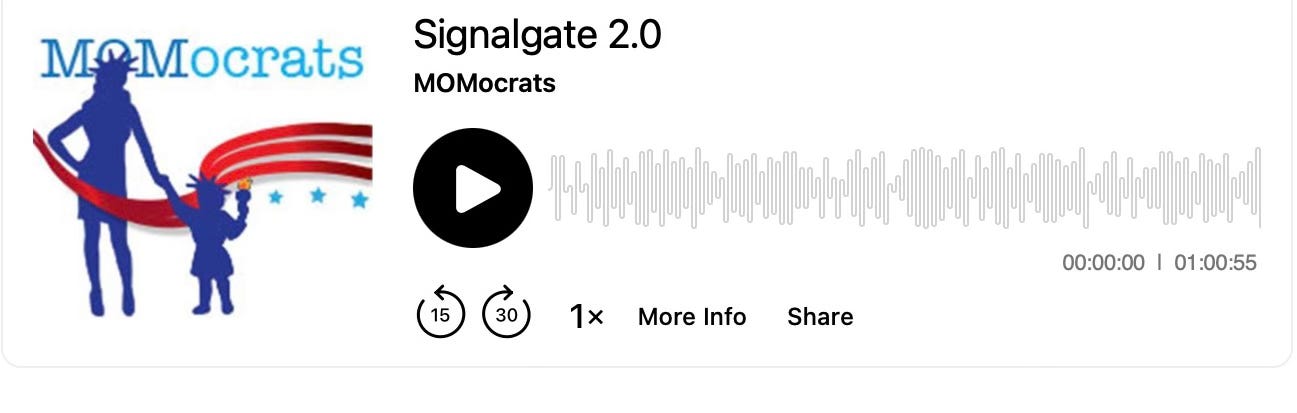Link to MOMocrats MOMochat audio player