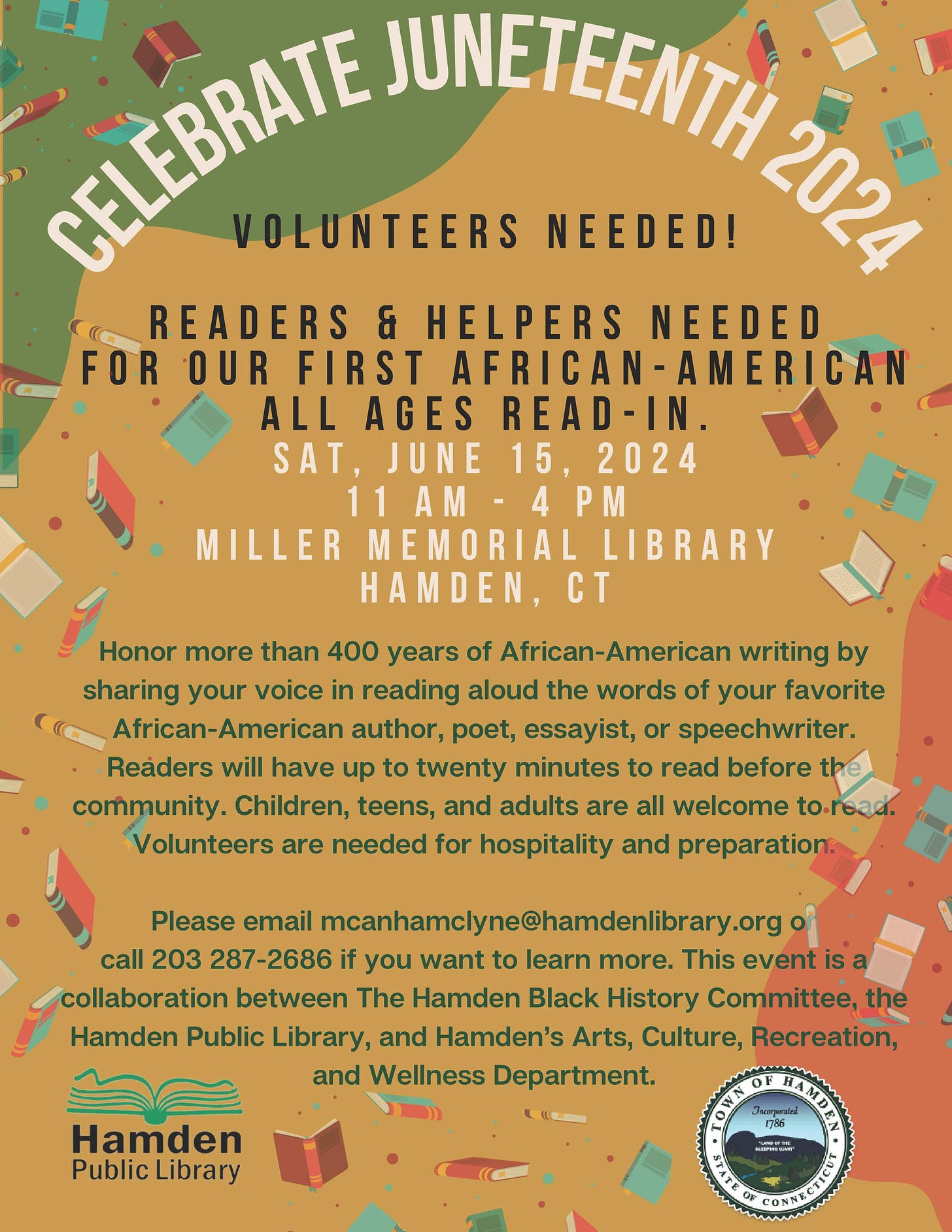 june 15 Volunteer Juneteenth Read-In