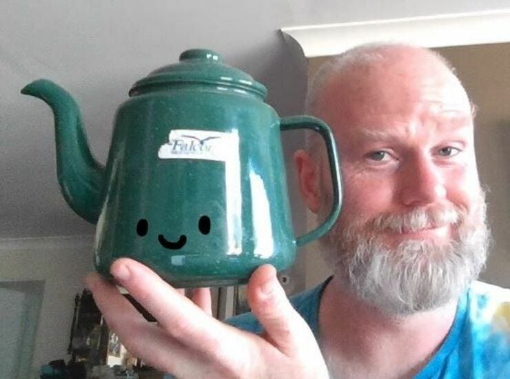 My new teapot friend.