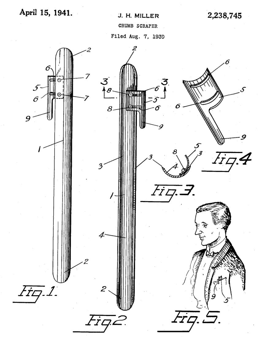 Diagram for the invention from Miller’s patent