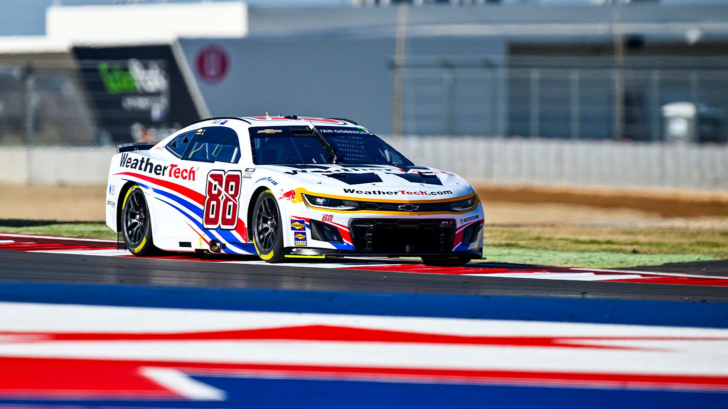 Shane van Gisbergen takes the lead in the NASCAR Rookie of the Year standings with sixth place run at Circuit of the Americas