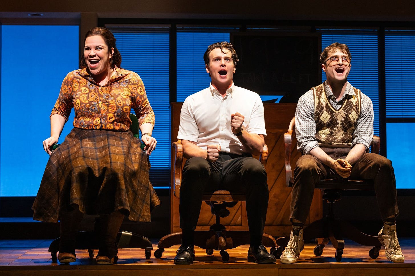 Theater Review: 'Merrily We Roll Along' w/ Radcliffe & Groff