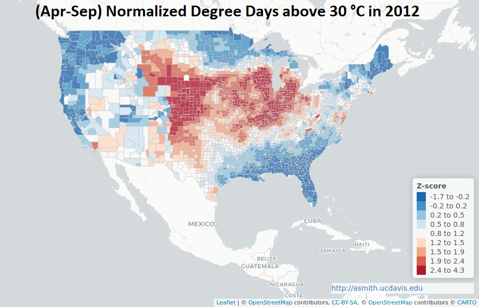 Extreme Heat Degree Days