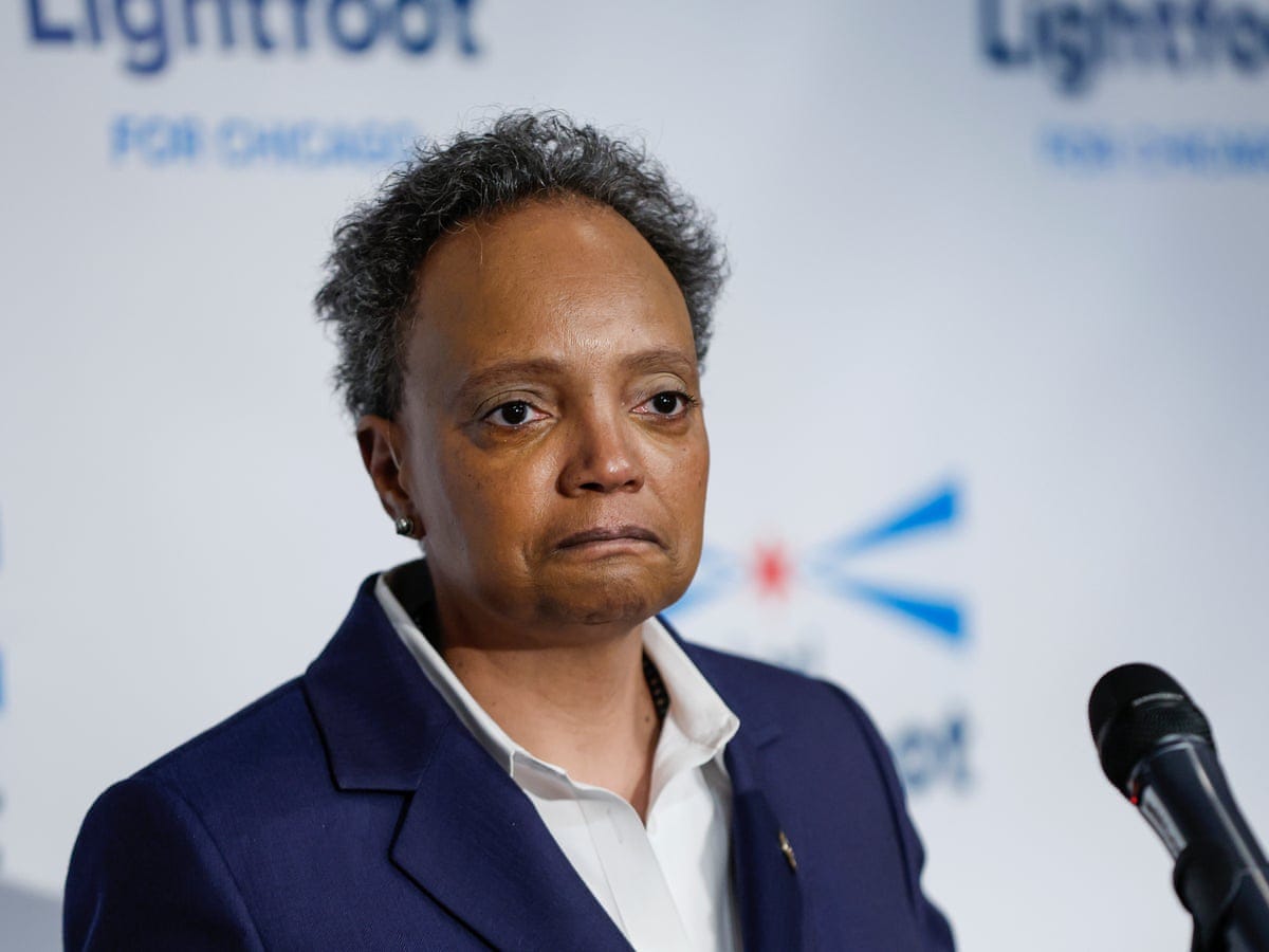 Lori Lightfoot fails to advance to runoff vote for second term as Chicago's  mayor | Chicago | The Guardian