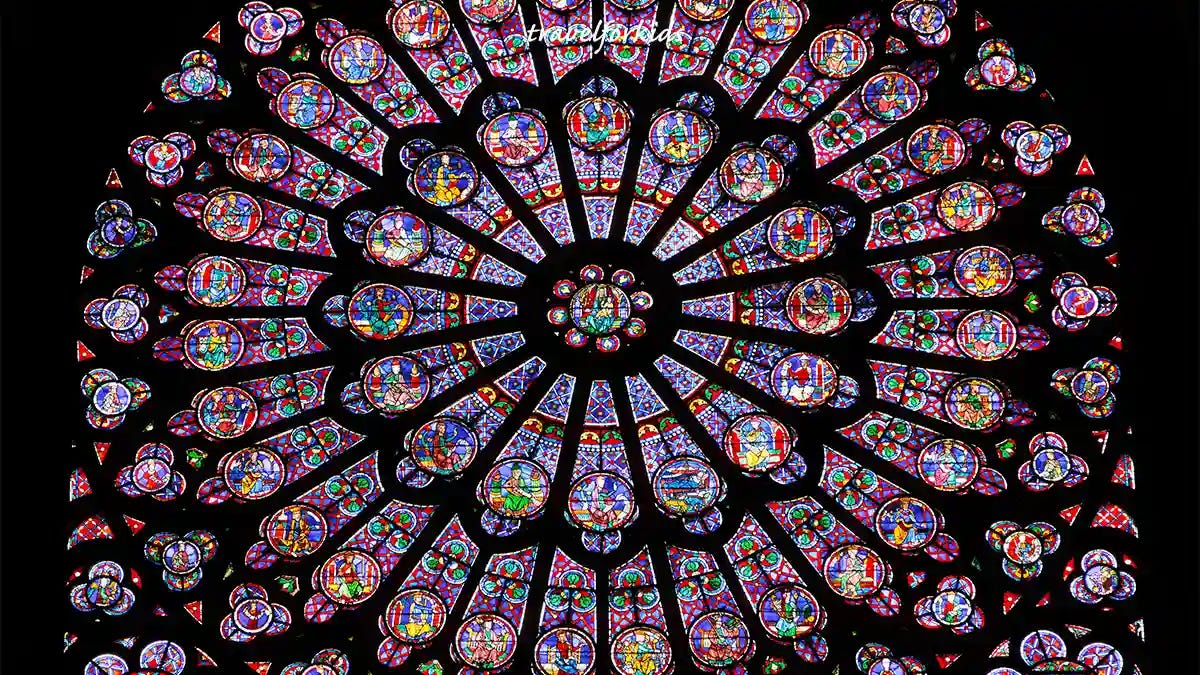 rose window notre dame paris