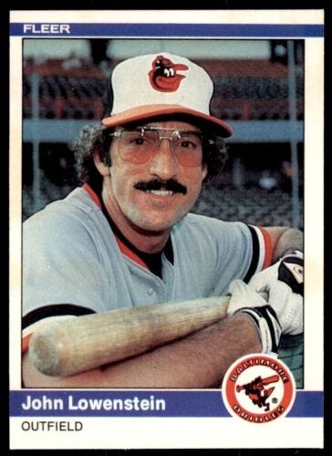 1984 Fleer John Lowenstein Front