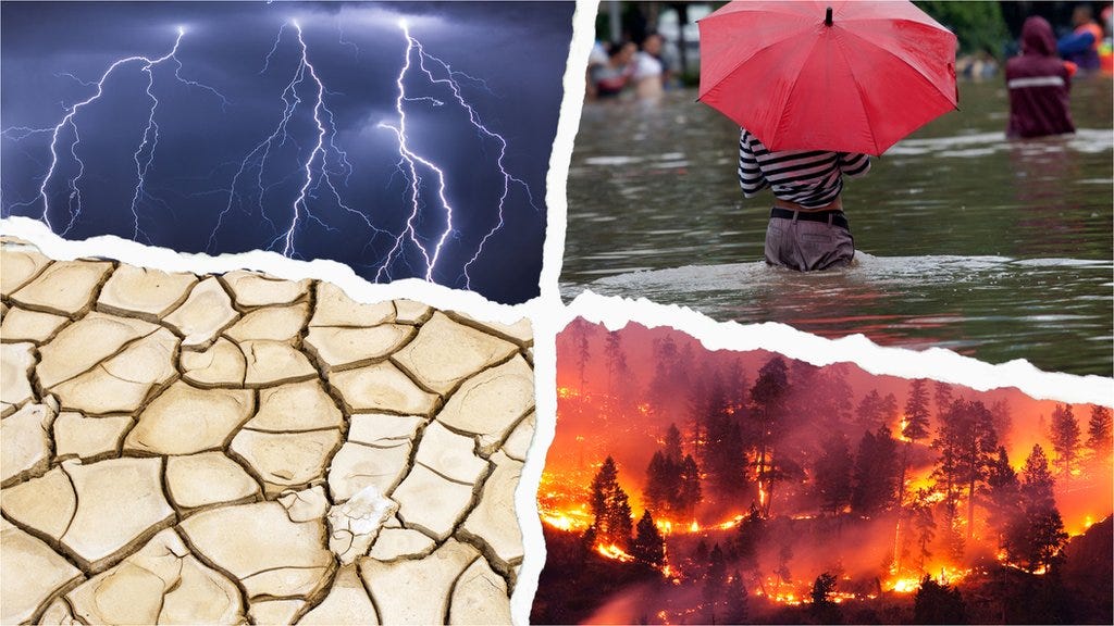 Heatwaves and floods: What can extreme weather tell us about climate  change? - BBC Newsround