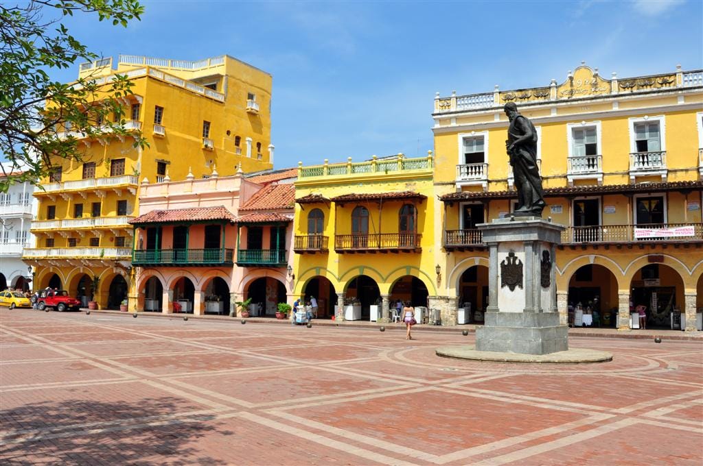 Plaza de los Coches in Cartagena