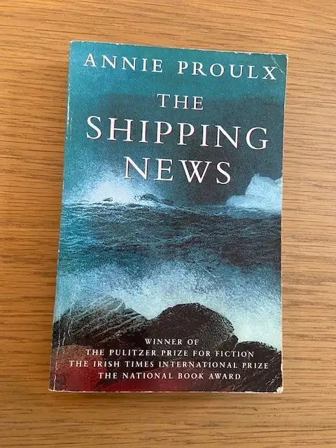 Image by Author - The Shipping News Book