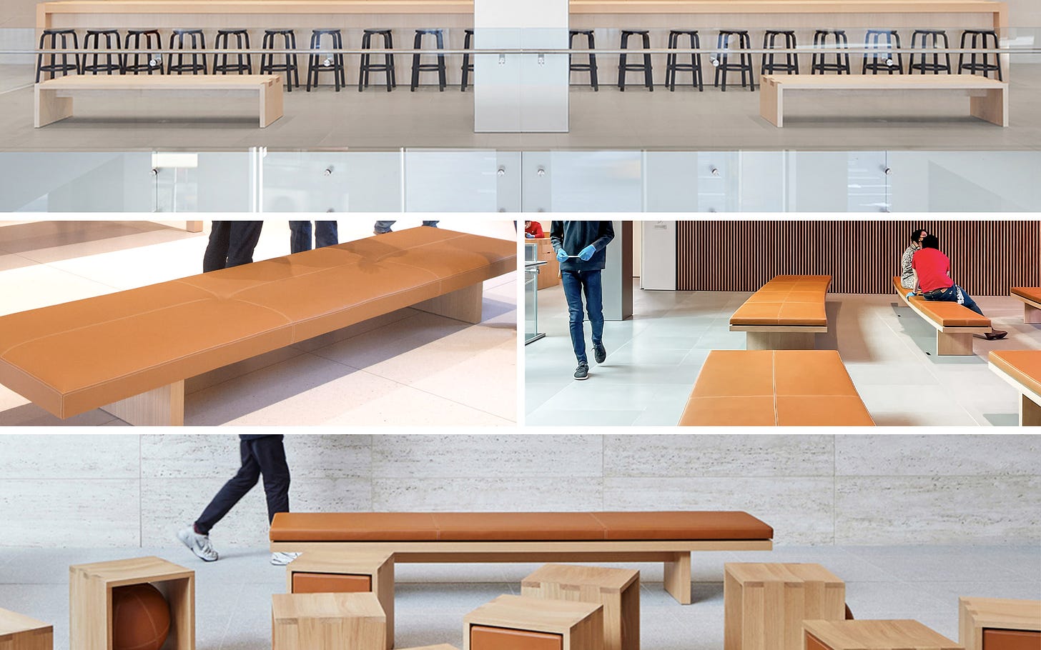 Apple Store Benches