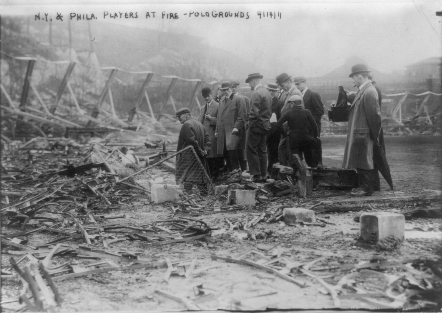 1911 Polo Grounds Fire