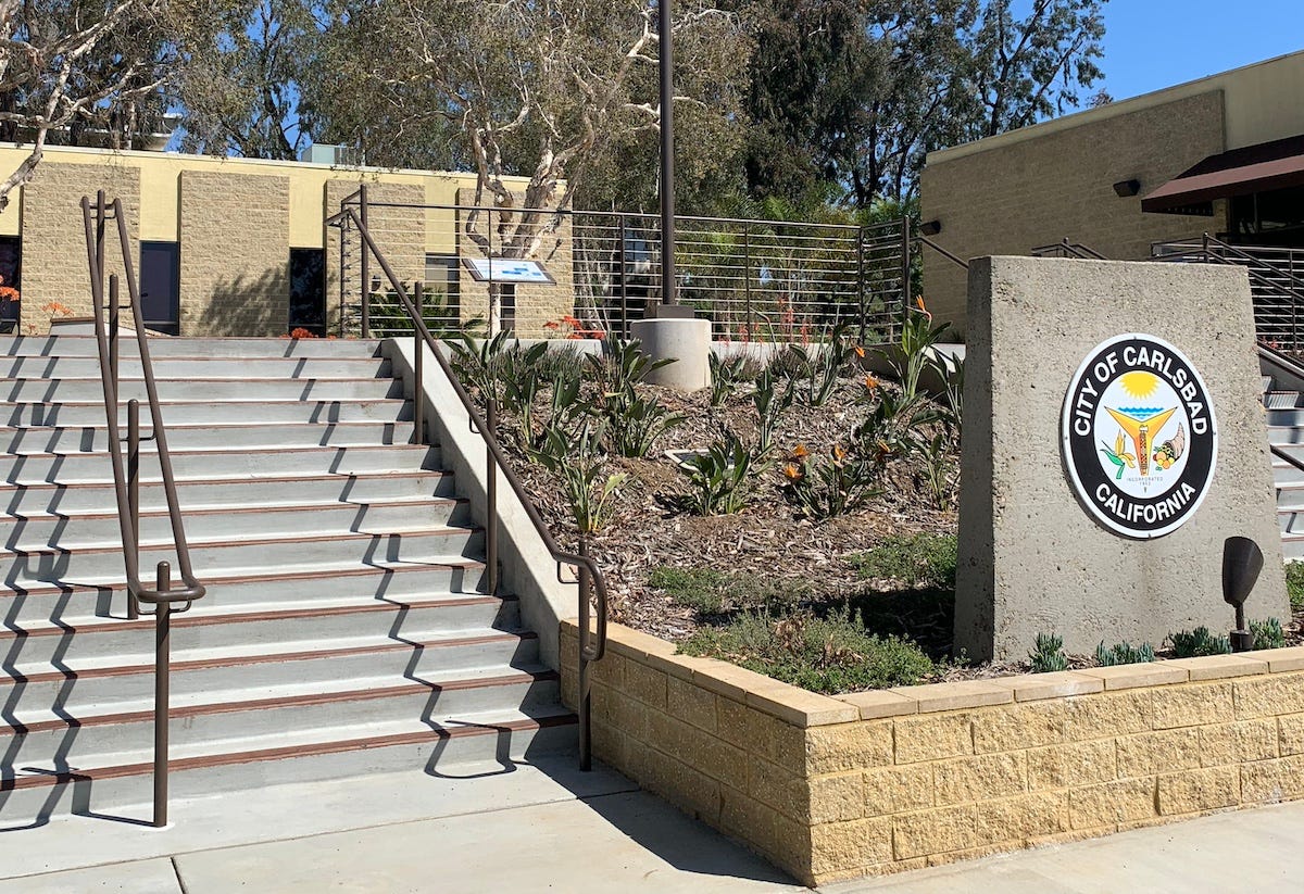 The Carlsbad City Council will address adding the City Treasurer position to the general election and discuss reforms to Prop. H during today’s meeting. File photo