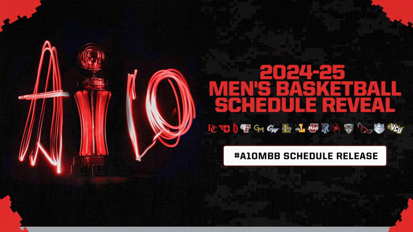 Nearly 150 National Appearances, 78 Telecasts Highlight A-10 Men's  Basketball Schedule - Atlantic 10