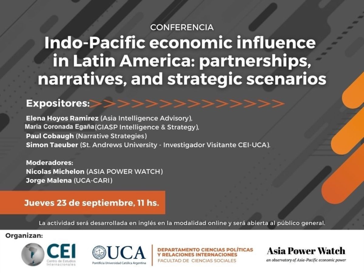 Indo-Pacific economic influence in Latin America: partnerships, narratives  and strategic scenarios - Asia Power Watch