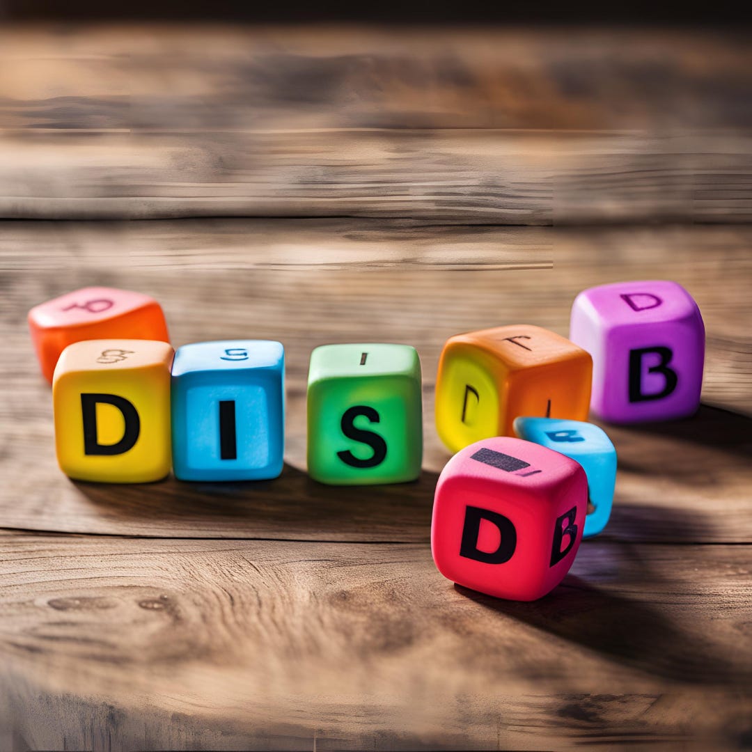 Letter cubes that form the word disabled