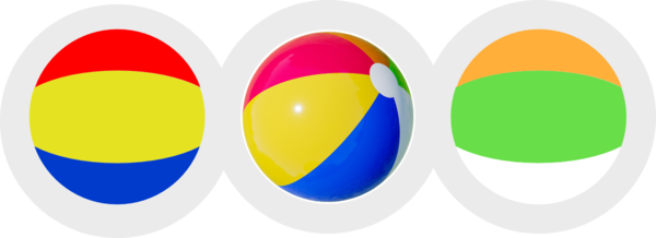 The same ball from different perspectives