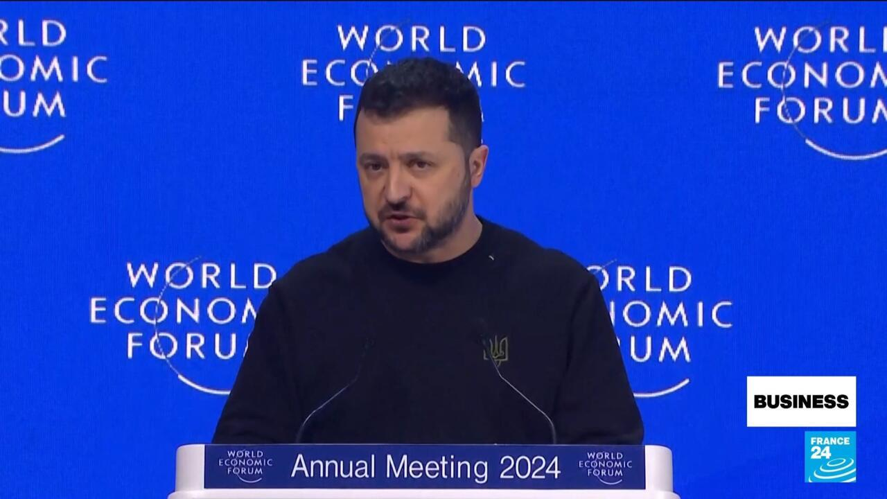 Davos 2024: Ukraine's Zelensky, China's Li share spotlight at World  Economic Forum