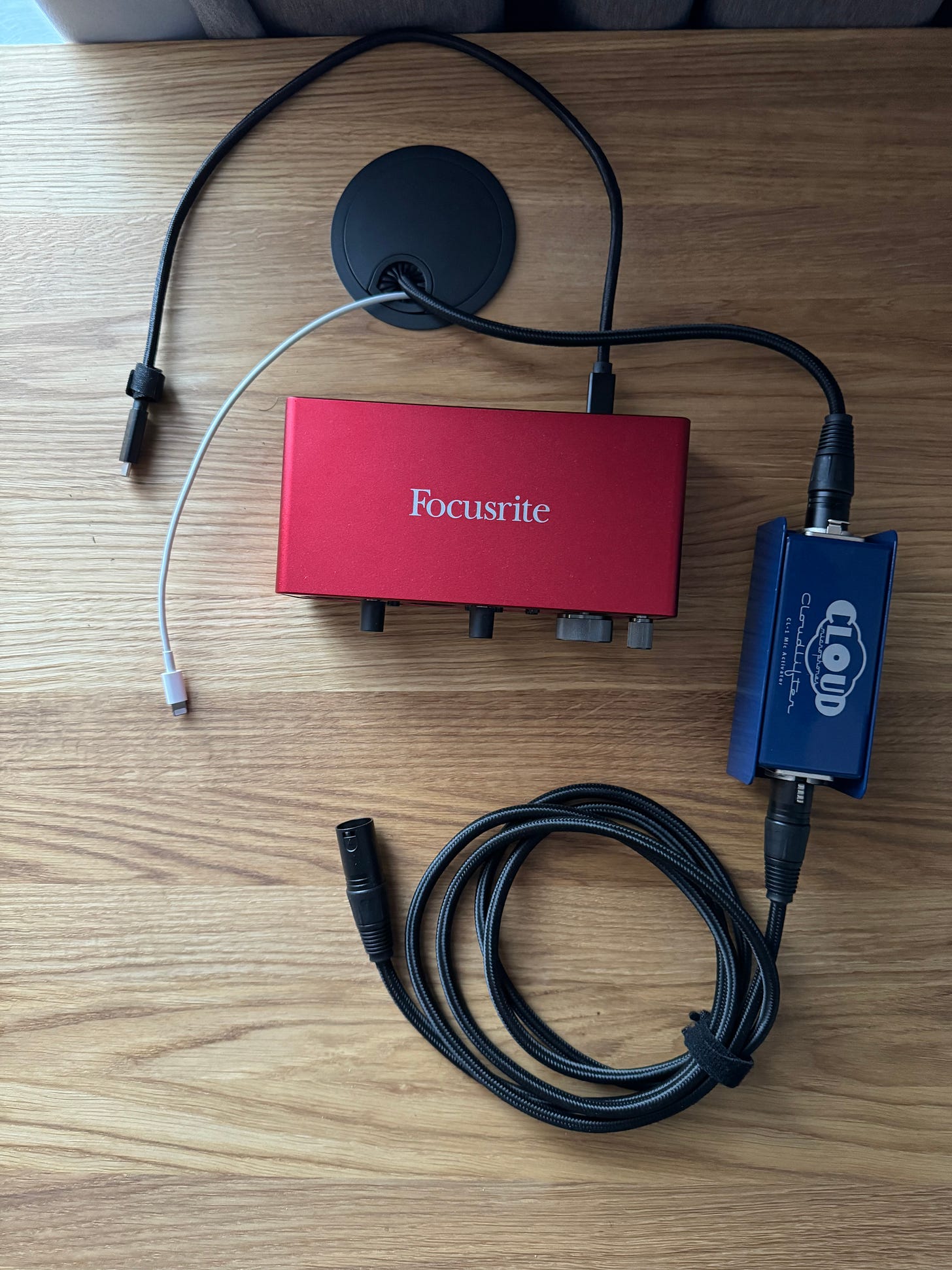 Audio interface and preamp