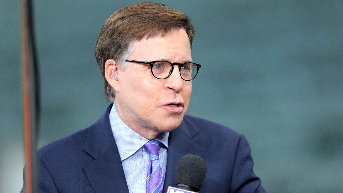 Bob Costas on performance during last year's MLB playoffs: 'I was off my  game' - Sports Illustrated