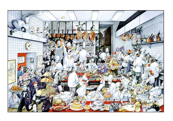 Image of the Crazy Kitchen by Roger Blachon